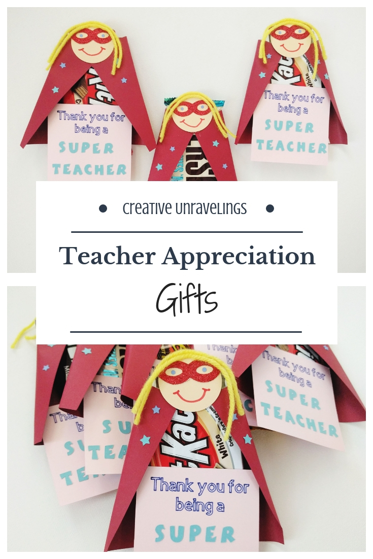 Teacher Appreciation Gifts: Super Hero Teacher | Creative Unravelings