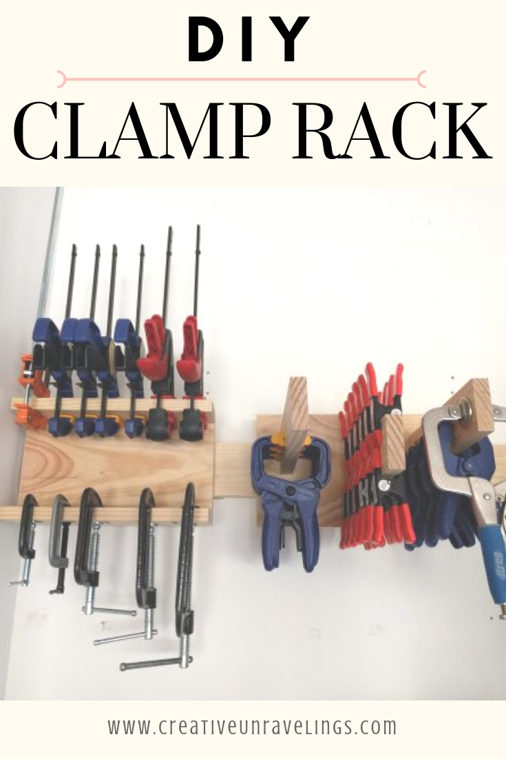DIY clamp rack