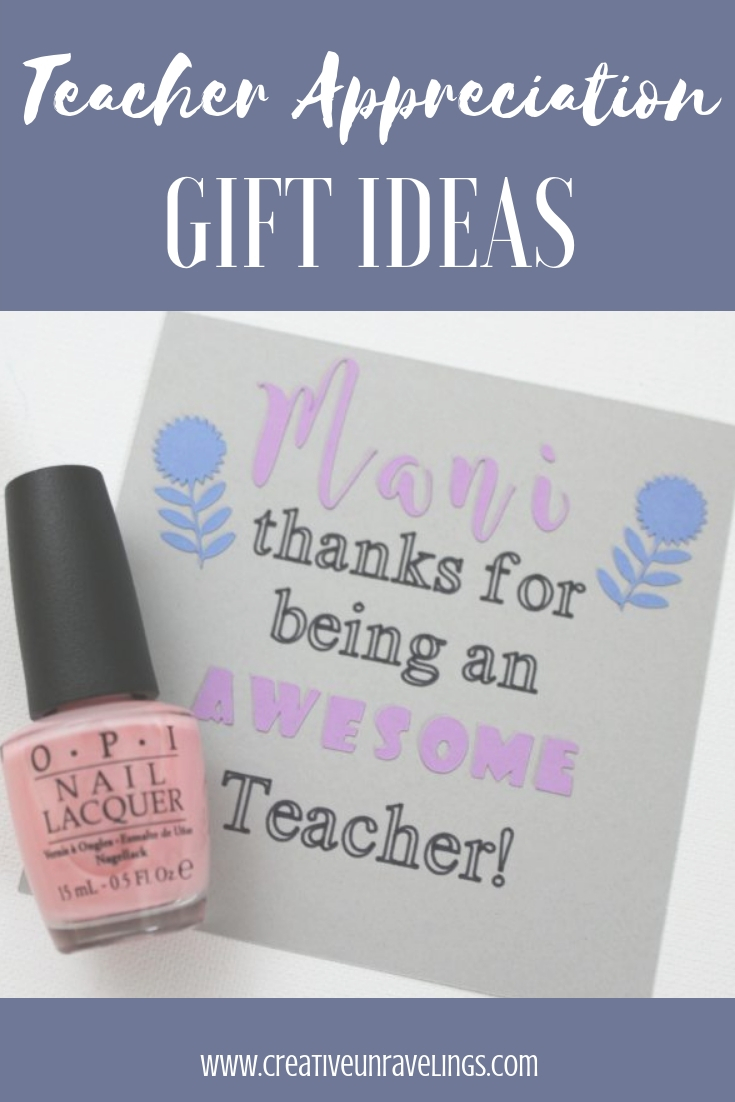 Teacher appreciation gifts