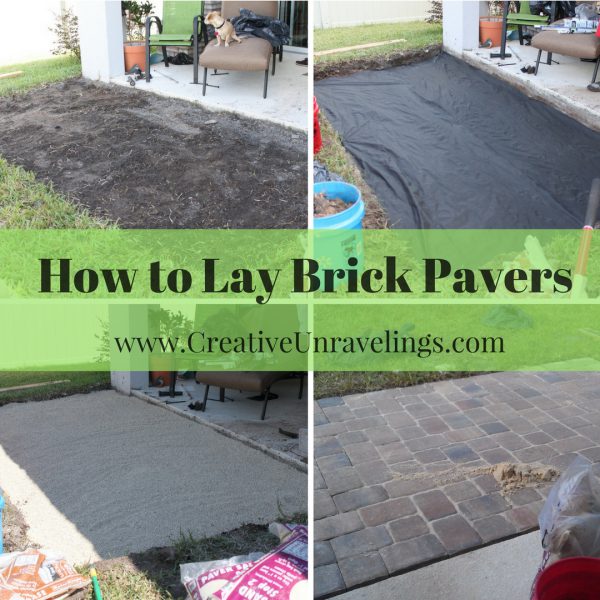 How to Lay Brick Pavers(1)