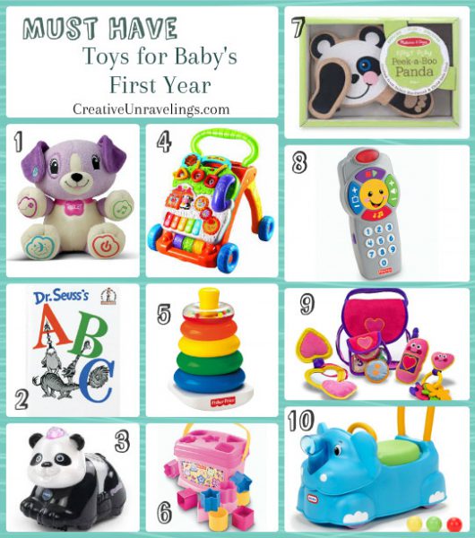 first year baby toys